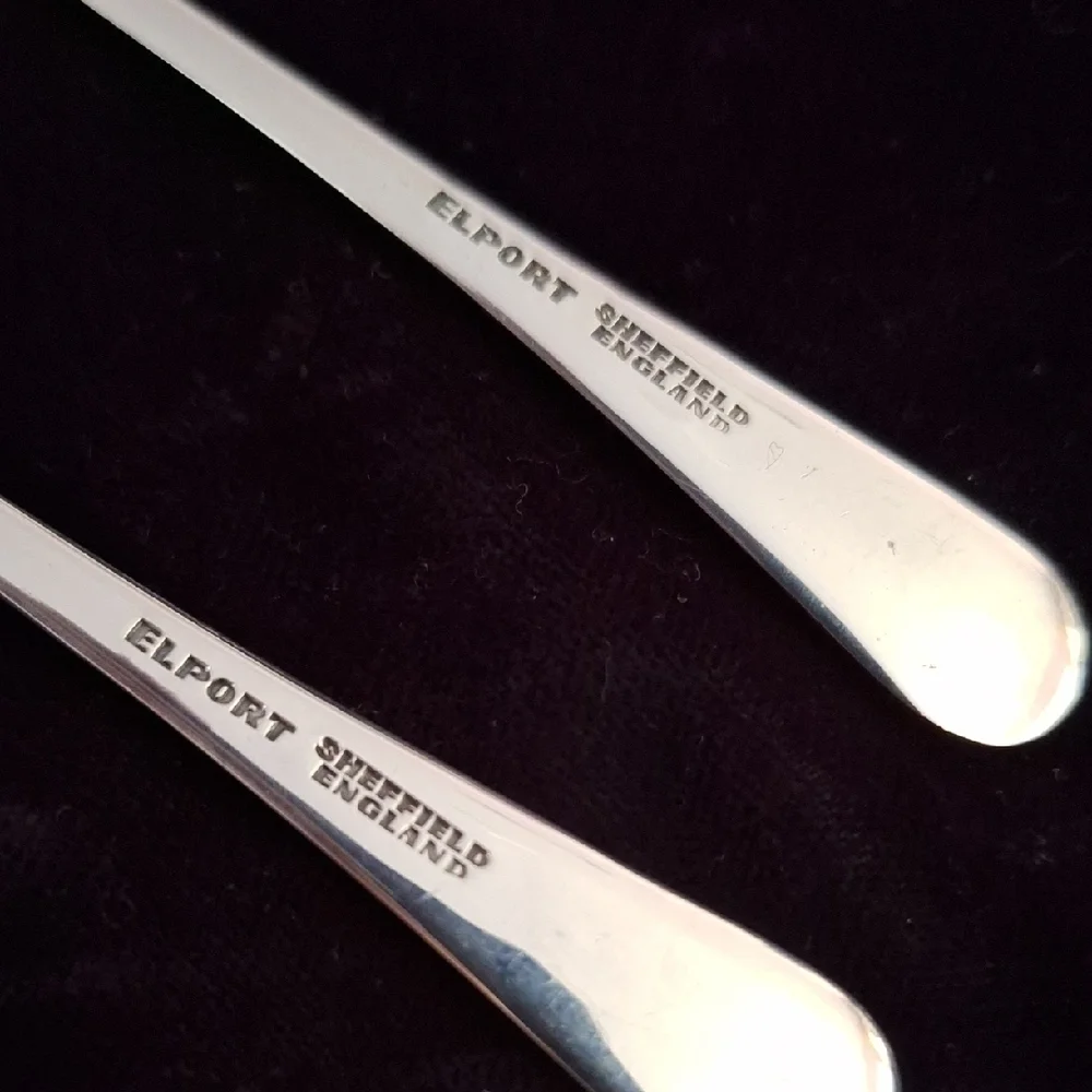 Vintage SElegant Silver Cutlery Set
